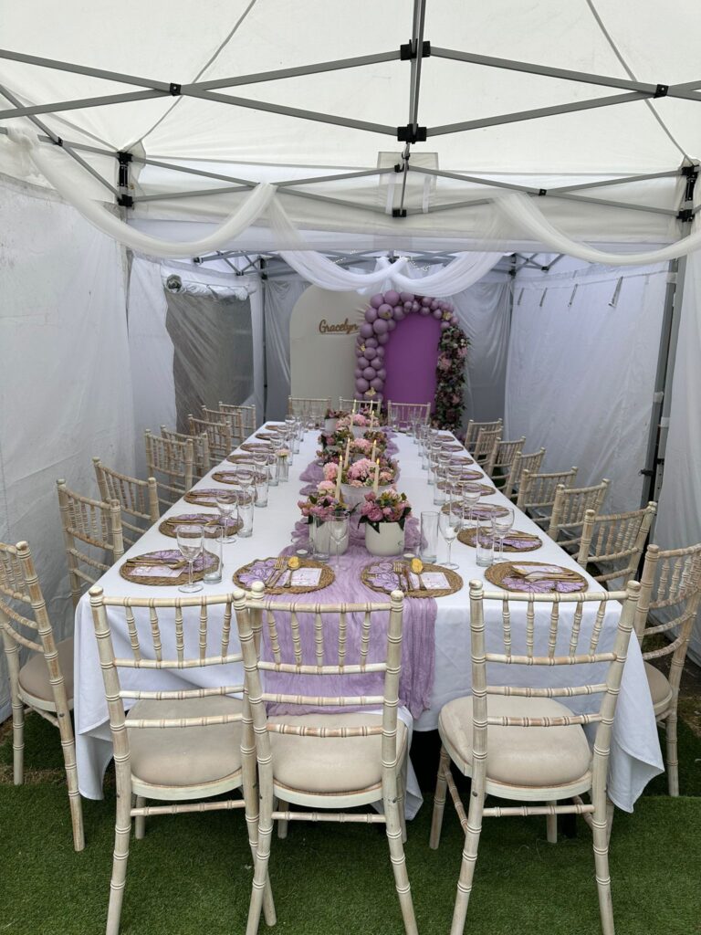 Host your dream outdoor event with confidence! Our tents offer both shelter and style, ensuring comfort for your guests.